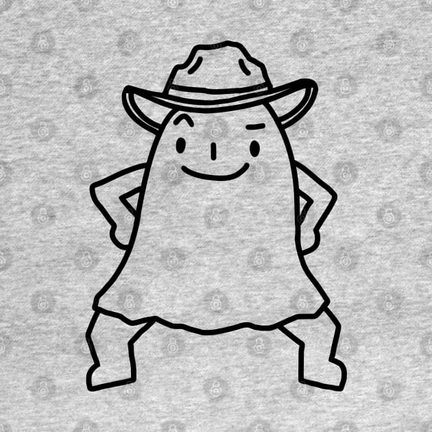 howdy ghost by swordfrog